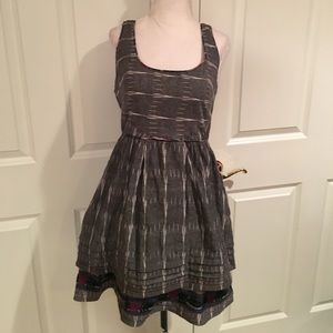 Free people super cute  mini dress with detail
